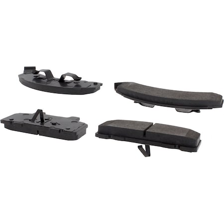Centric Parts Posi-Quiet Semi Met Pads, 104.02151 104.02151